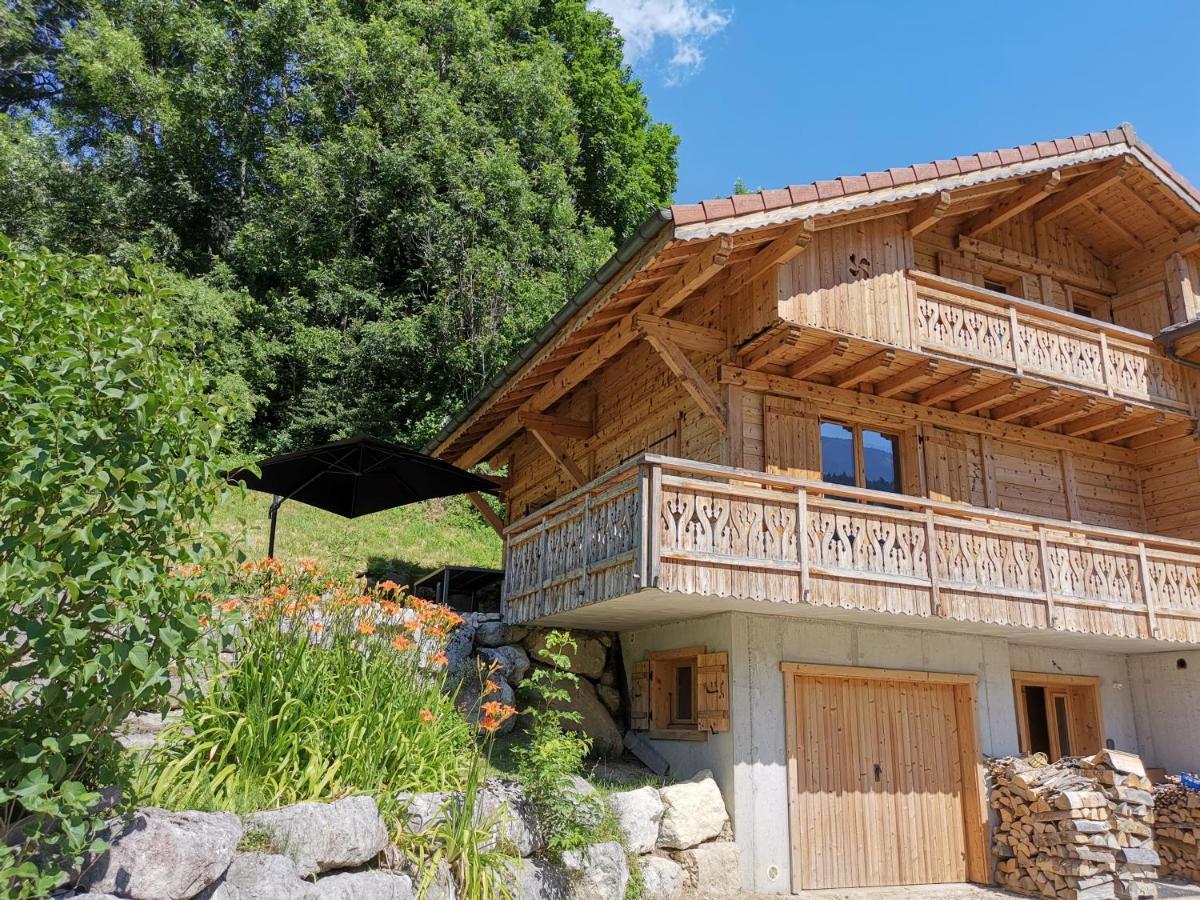 Le Reposoir Magnifique Chalet Au Coeur Du Village Du Reposoir المظهر الخارجي الصورة