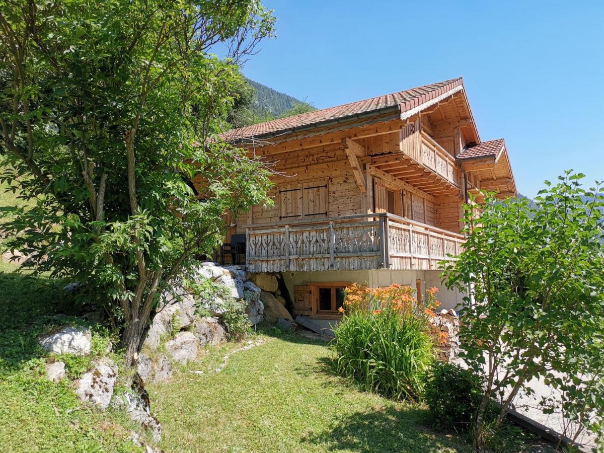 Le Reposoir Magnifique Chalet Au Coeur Du Village Du Reposoir المظهر الخارجي الصورة